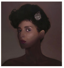 Taner Ceylan, Esma Sultan, oil on canvas, 180 cm x 160 cm, 2012.