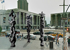 HERB ALPERT’S GIANT TOTEM SCULPTURES COME TO NEW YORK’S DANTE PARK ON JANUARY 25 AN EXHIBIT OF SMALLER BRONZE TOTEMS WILL OPEN AT ACA GALLERIES, CHELSEA, JANUARY 16