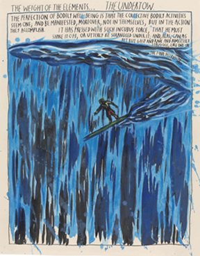 VENUS OVER MANHATTAN TO PRESENT THE FIRST EXHIBITION DEVOTED TO THE “SURFER PAINTINGS” OF RAYMOND PETTIBON, April 3-May 17, 2014 at Venus Over Manhattan, 980 Madison Avenue New York City