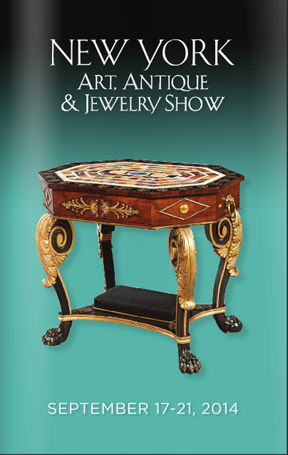 New York Art, Antique & Jewelry Show Sept 17-21, 2014