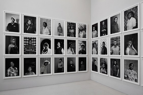 Zanele Muholi (South African, born 1972). Faces and Phases installed at dOCUMENTA (13), Kassel, Germany, 2012. (Photo: © Anders Sune Berg)