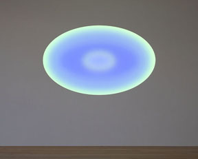 James Turrell, Elliptical Wide Glass, 2015. © James Turrell. Courtesy of Kayne Griffin Corcoran, Los Angeles.
James Turrell