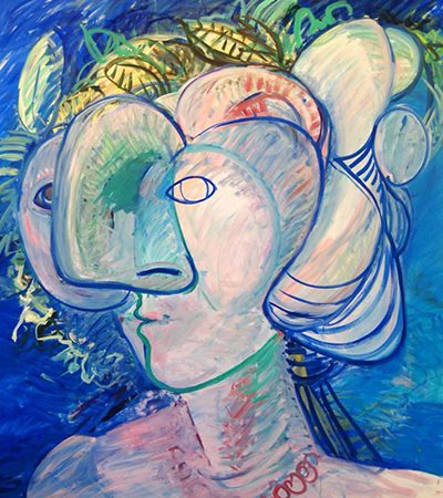 Deborah Brown, Erda, 2016 Oil on canvas, 88 x 77 in. (223.5 x 195.6 cm)